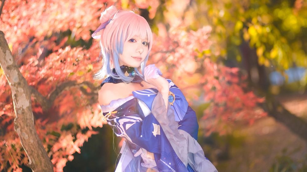 紅葉で原神併せした時の！