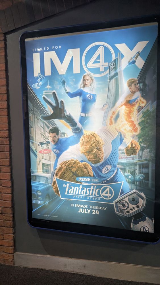 A poster for the Fantastic 4 film