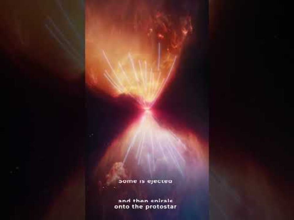 Webb Telescope Reveals the Protostar L1527 IRS #shorts