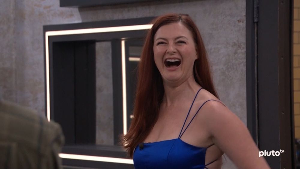 Rachel laughing 