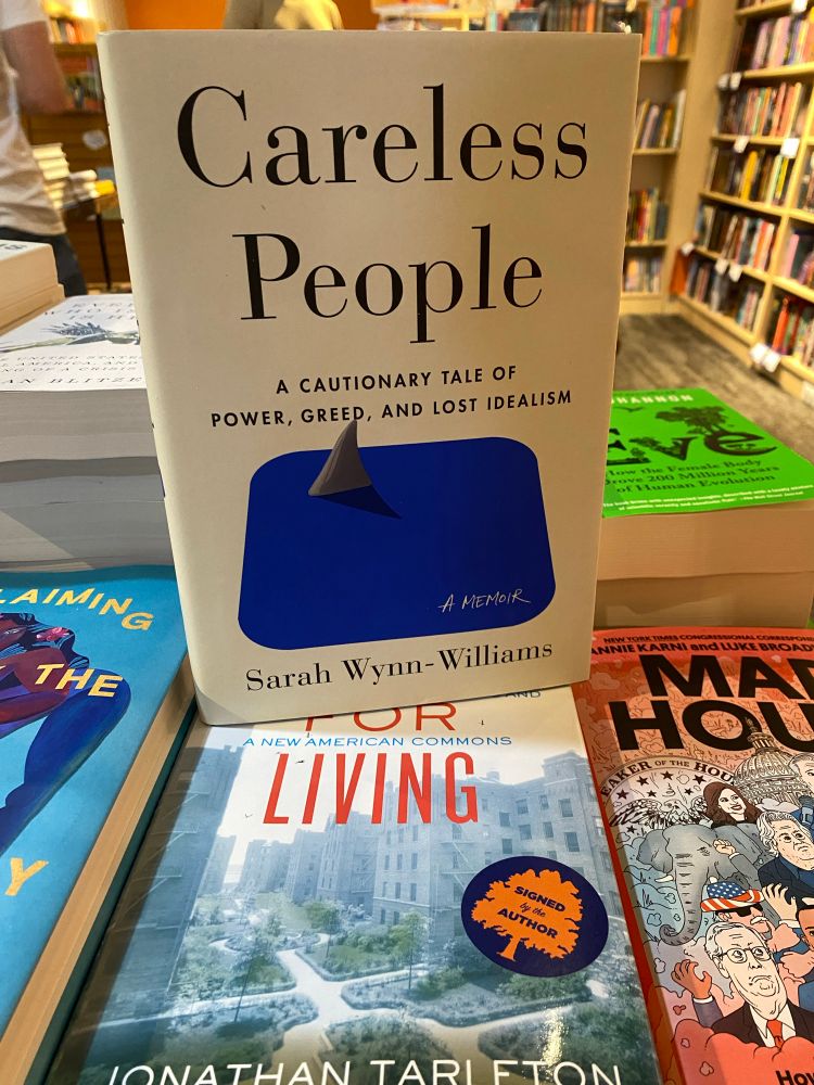 A picture of Carelss People by Sarah Wynn-Williams 