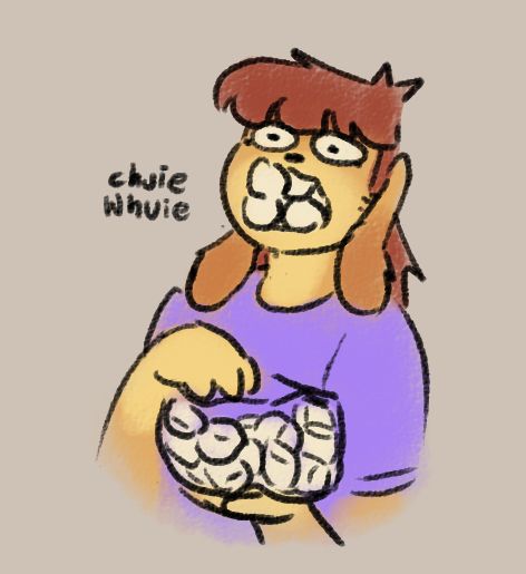 local dog boy duane stuffs his mouth with marshmallows and mispronounces "chubby bunny" as chuie whuie