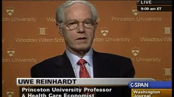 Uwe Reinhardt on C-SPAN