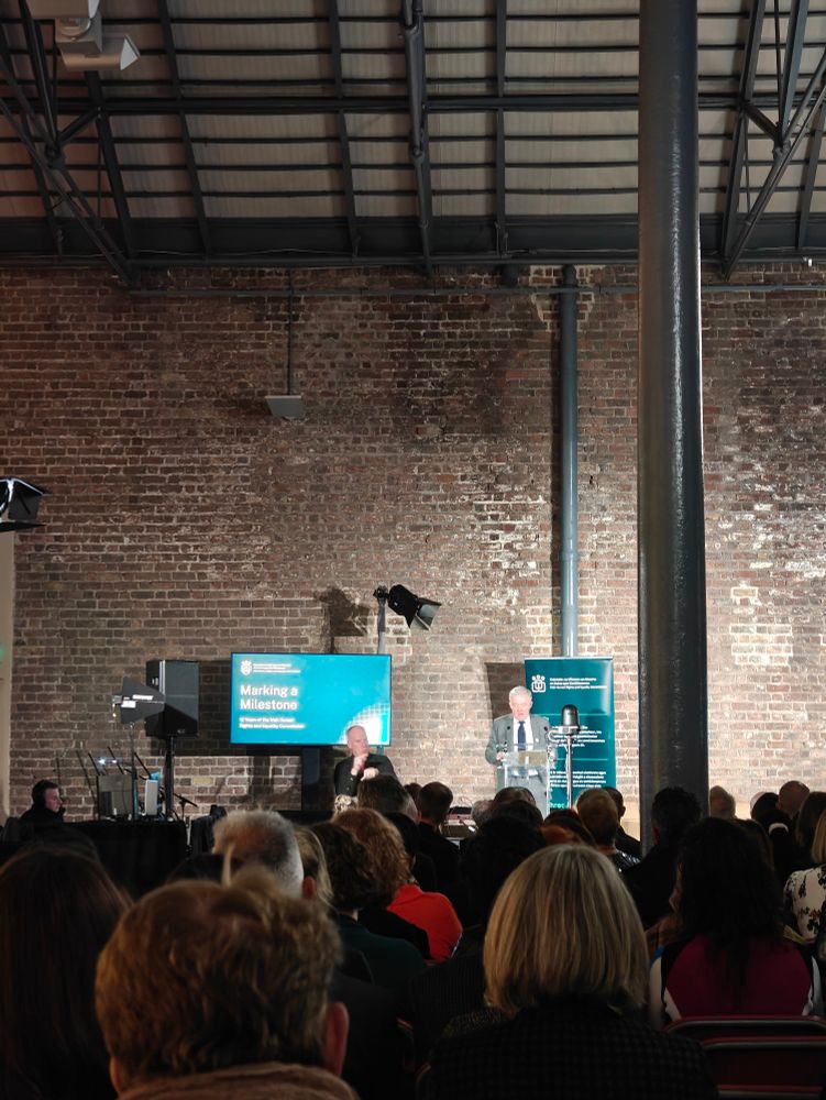 Liam Herrick, Chief Commissioner of the Irish Human Rights and Equality Commission opening the event