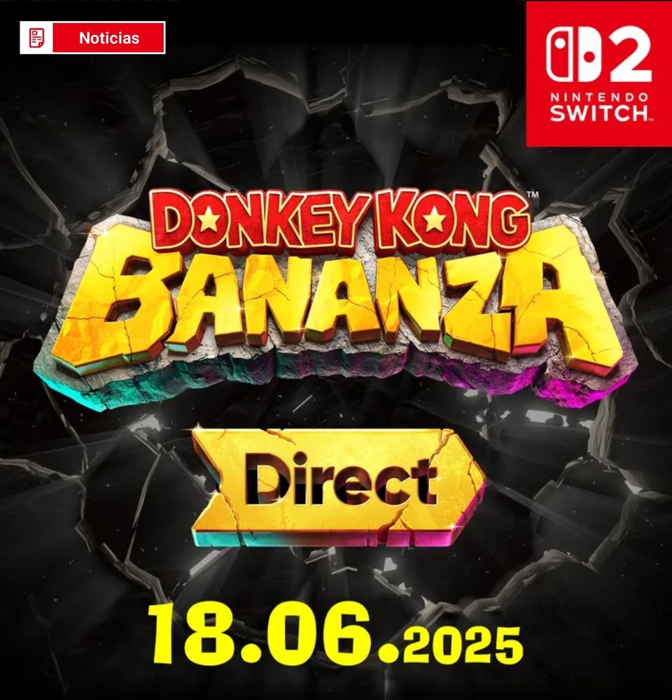 Direct de Donkey Kong Direct para Nintendo Switch 2. 18.06.2025