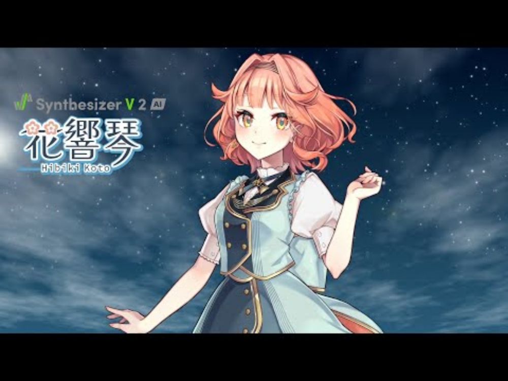 Synthesizer V 2 AI 花響 琴  公式デモ 『夢やぶれて』