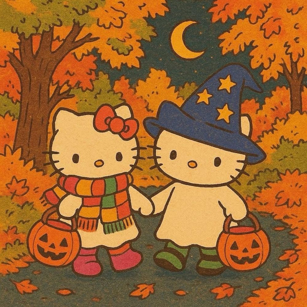 Hello kitty Halloween 