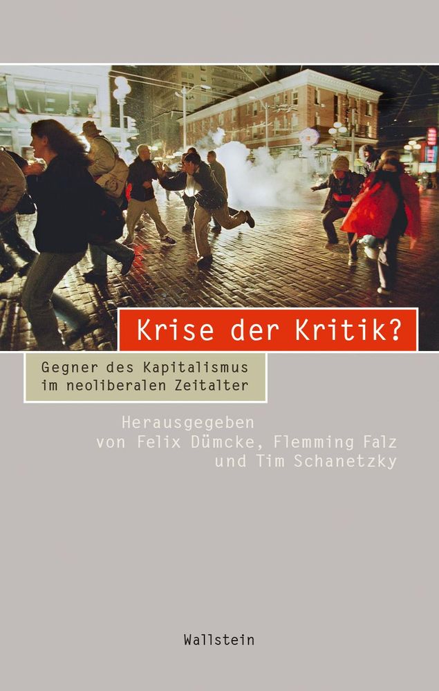 Buchcover Sammelband "Krise der Kritik"