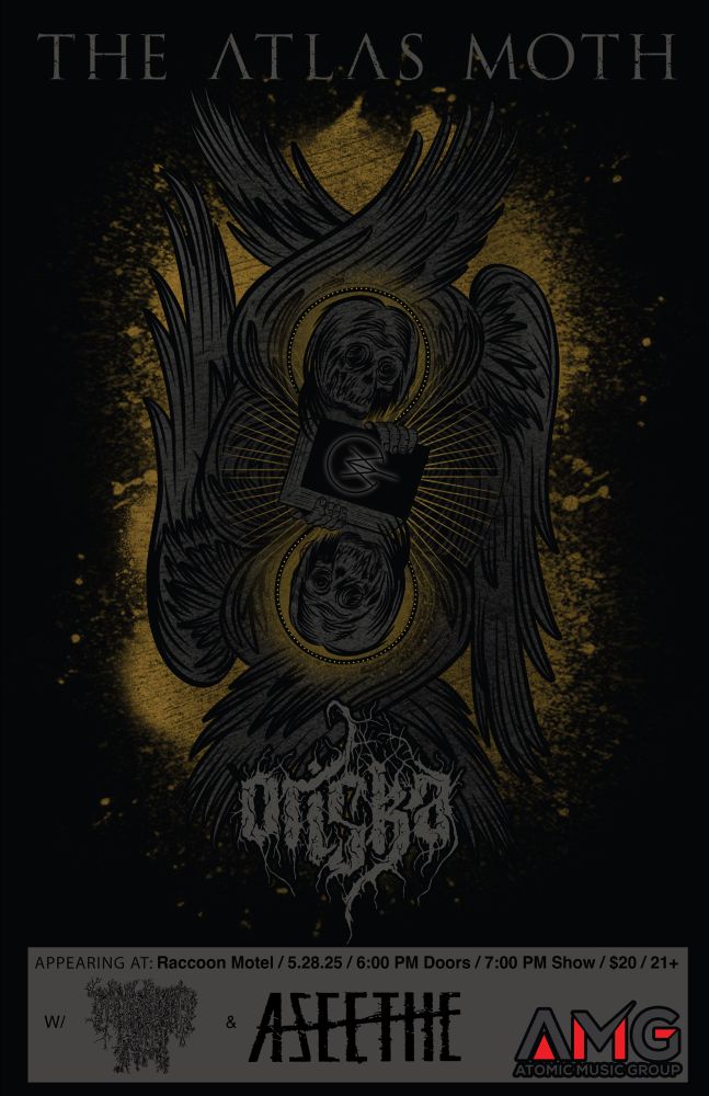This one is for #iowa day two of The Atlas Moth / Oriska Tour #metalsky #postmetal 