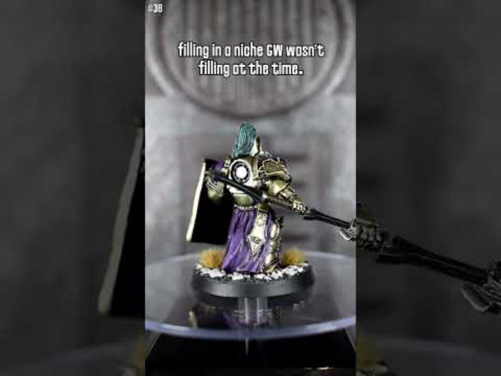 A Not-Custodes from Not-Citadel #warhammer40k #gamesworkshop  #custodes