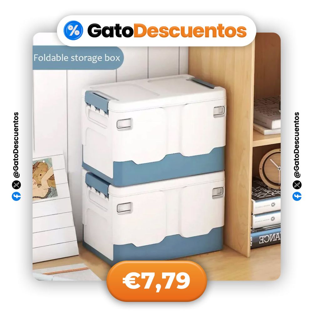Caja de almacenamiento plegable para libros, caja organizadora para aula de estudiantes, caja de almacenamiento de juguetes para aperitivos, sala de estar extra grande con tapa