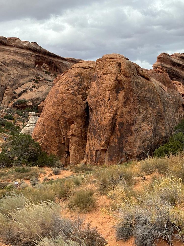 Just a big rock arse.