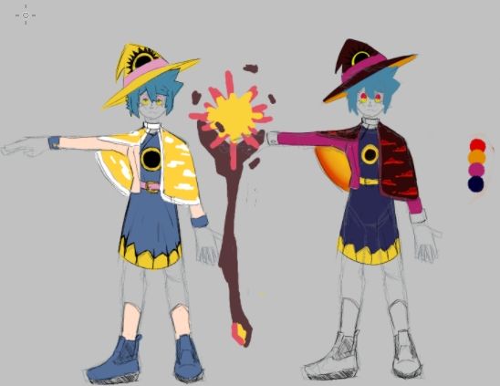 Ela criança gostava muito de bruxas, mas ela perdeu esse gosto