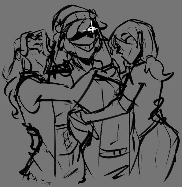 Pierre's Wife and Daughter :>