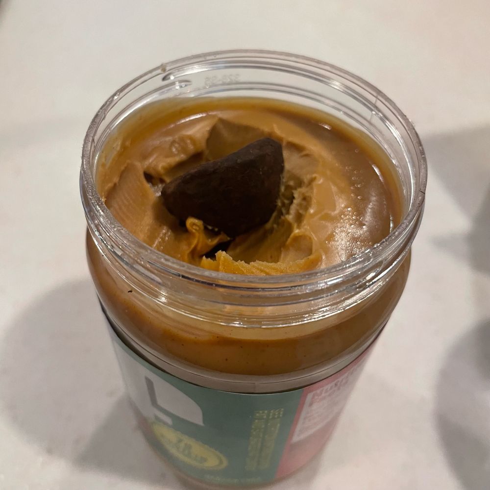 Chocolate in my peanut butter.
