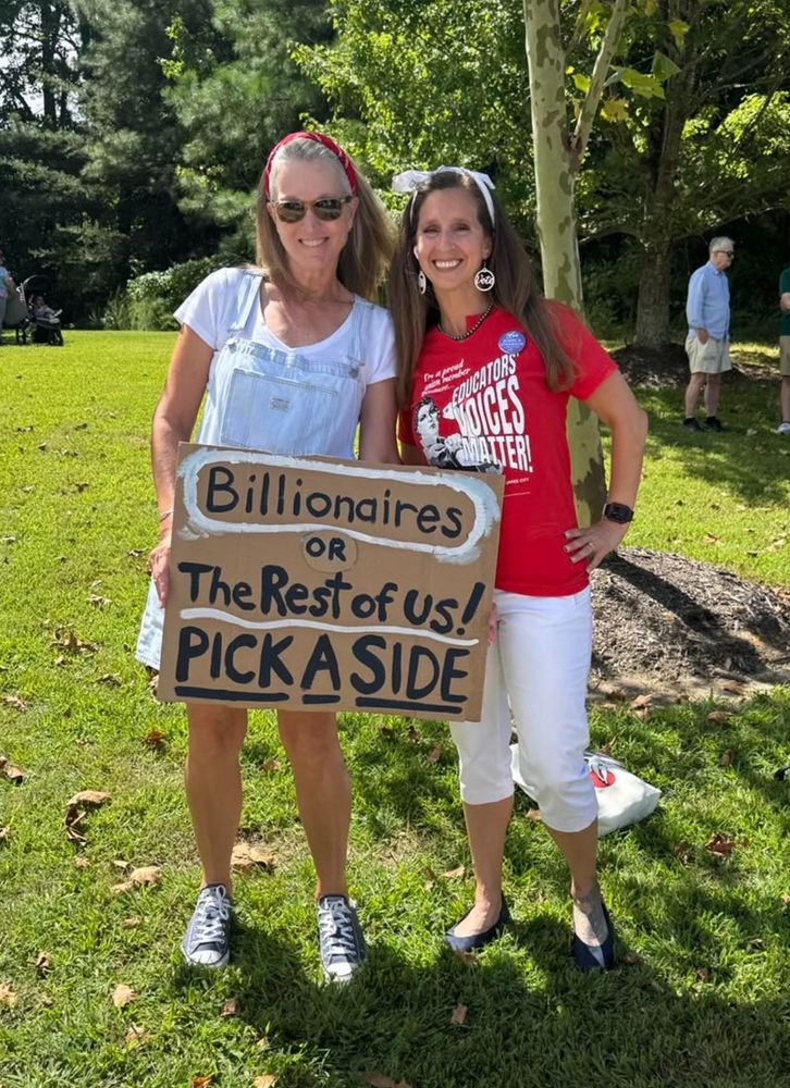 Happy Democrats standing up for the non-billionaire class (pretty much everyone)