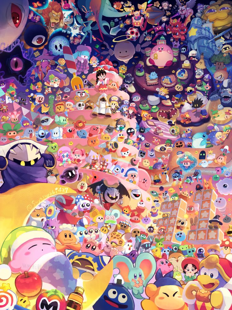 星のカービィ31周年のファンアート