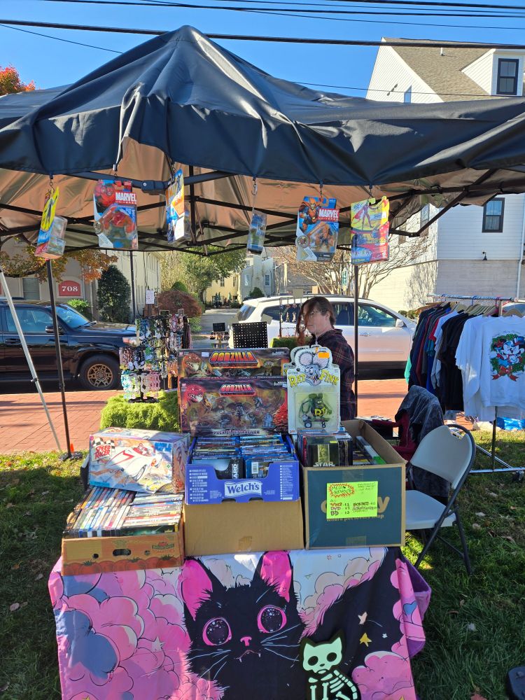 Media and action figures for sale 