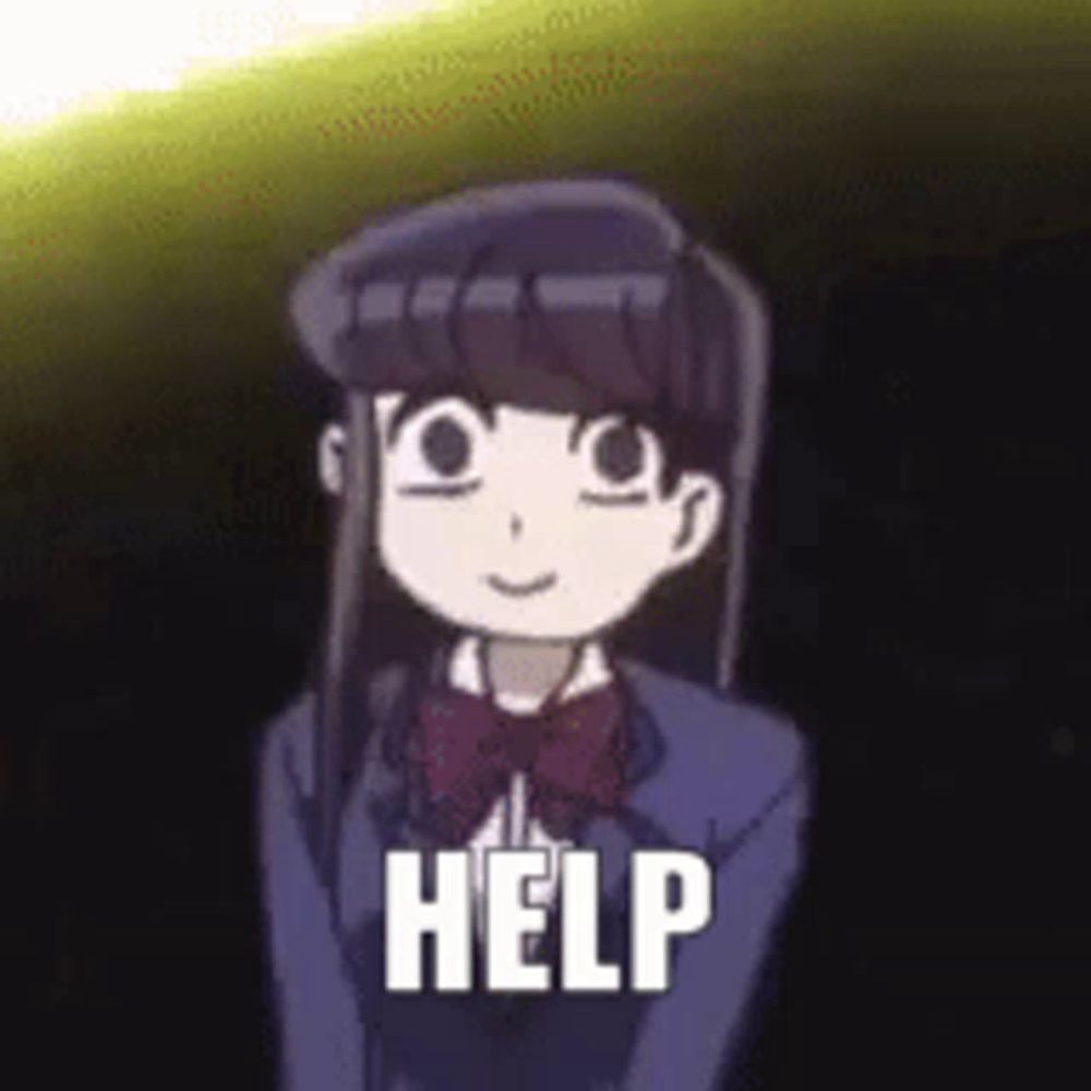 Komi Komi Cant Communicate GIF