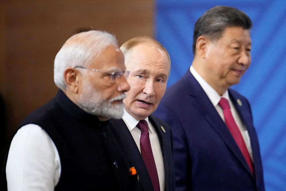 Twenty leaders — including from Russia, Iran and India — will gather for a forum, part of Beijing’s efforts to be seen as a reliable counterweight to the U.S.