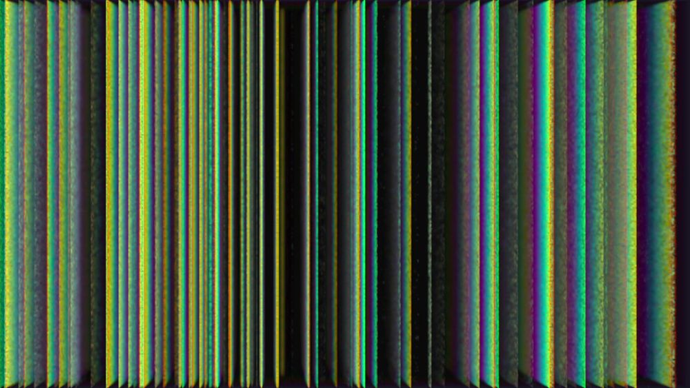 A pattern of vertical stripes