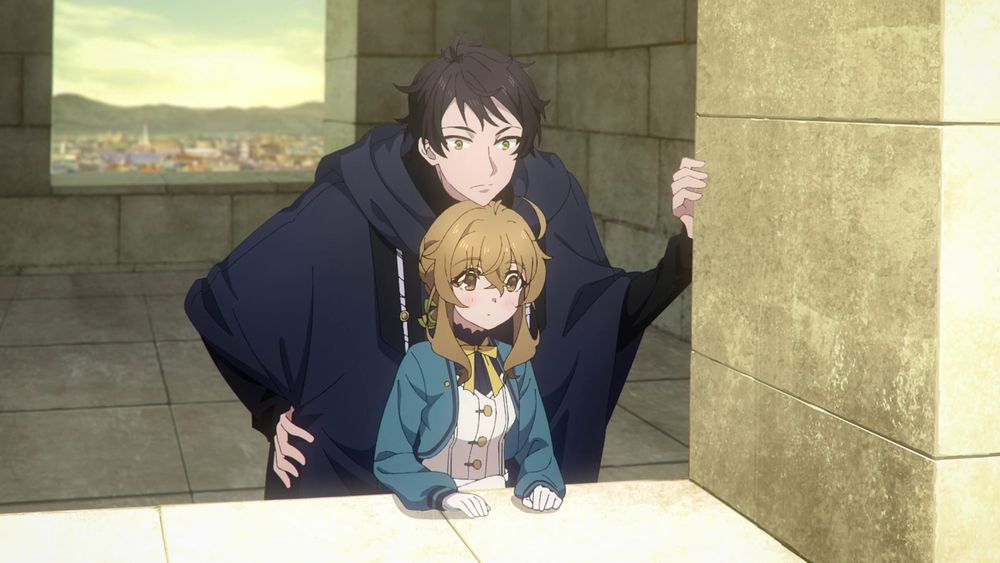Nero and Monica from the anime series Secrets of the Silent Witch.