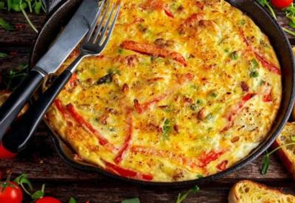 Cocina «Fritatta Con Pepperoni» – El Mundo De Óscar