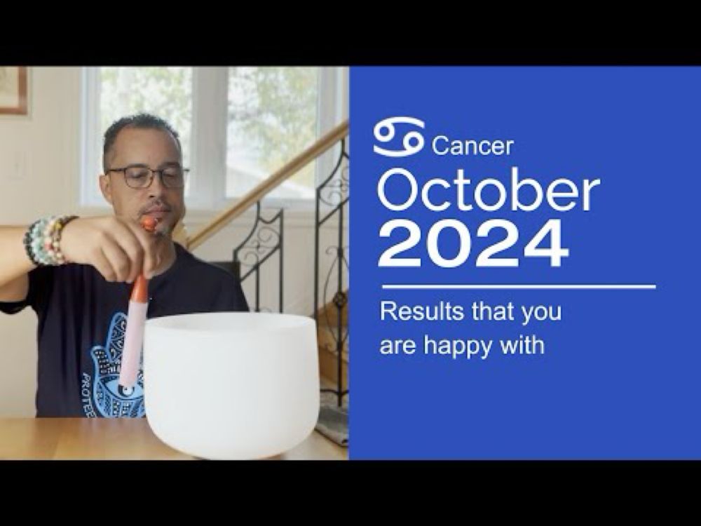 Cancer – results you are happy with – October 2024 Tarot Card Reading