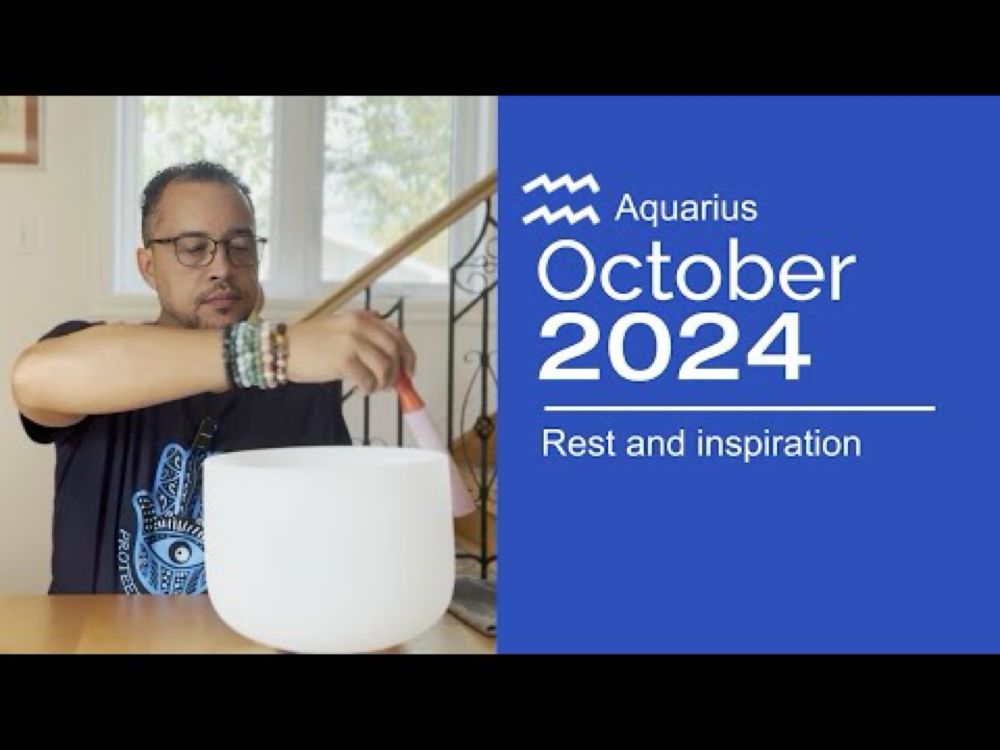 Aquarius – rest and inspiration – October 2024 Tarot Card Reading