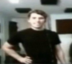 Low resolution image of Jerma985 with his hand on his hip