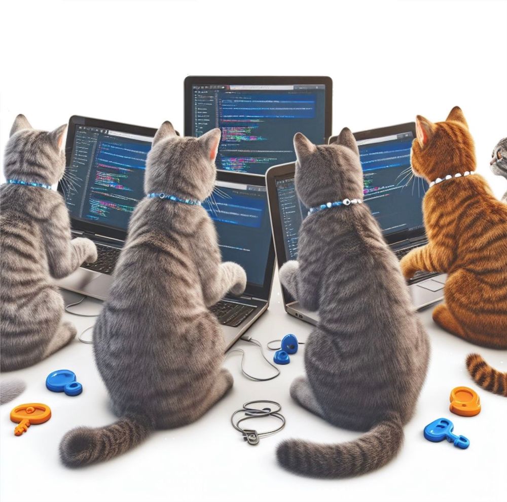Cats building quality links to help a client's site rank better