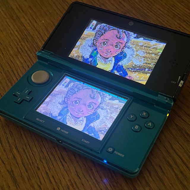 What it looks like zoomed out on my old beaten up 3DS.