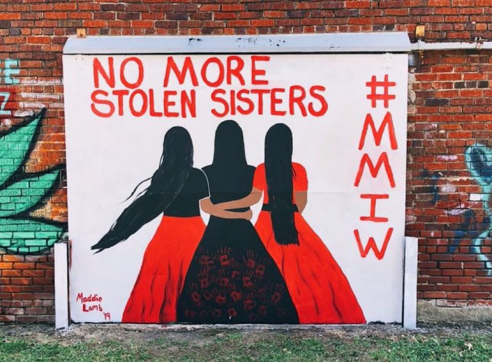 No more stolen sisters mural