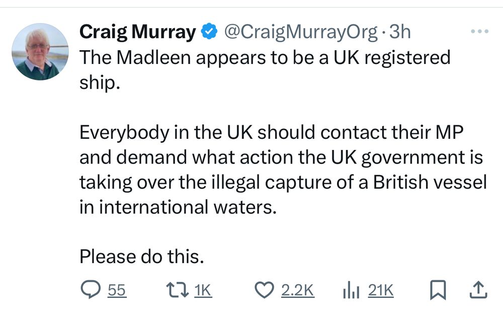 Craig murray tweet