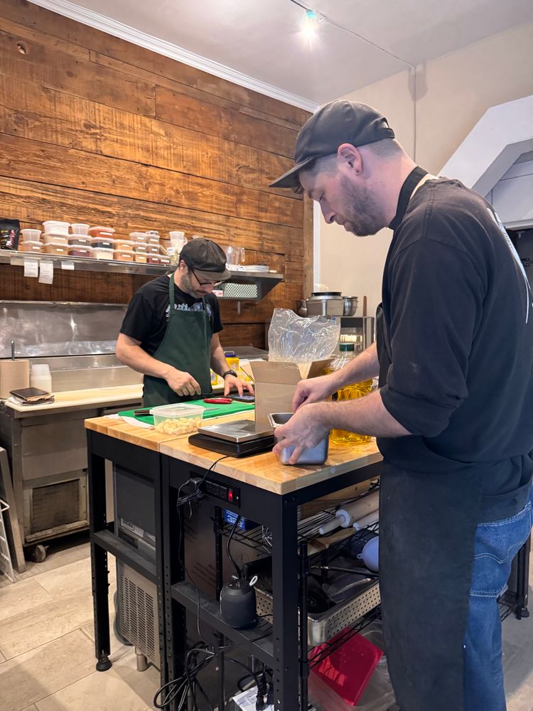 back of house prepping for soft launch 5a7 