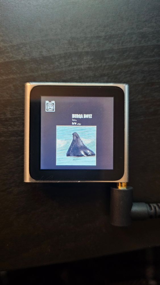 ipod nano w the new burqa boyz B)