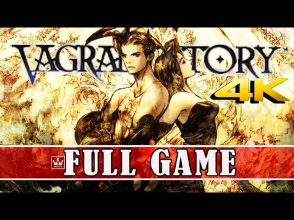 VAGRANT STORY (2000) PS1 4K60ᶠᵖˢ | Full Game - Gameplay Movie Walkthrough【4K UHD】