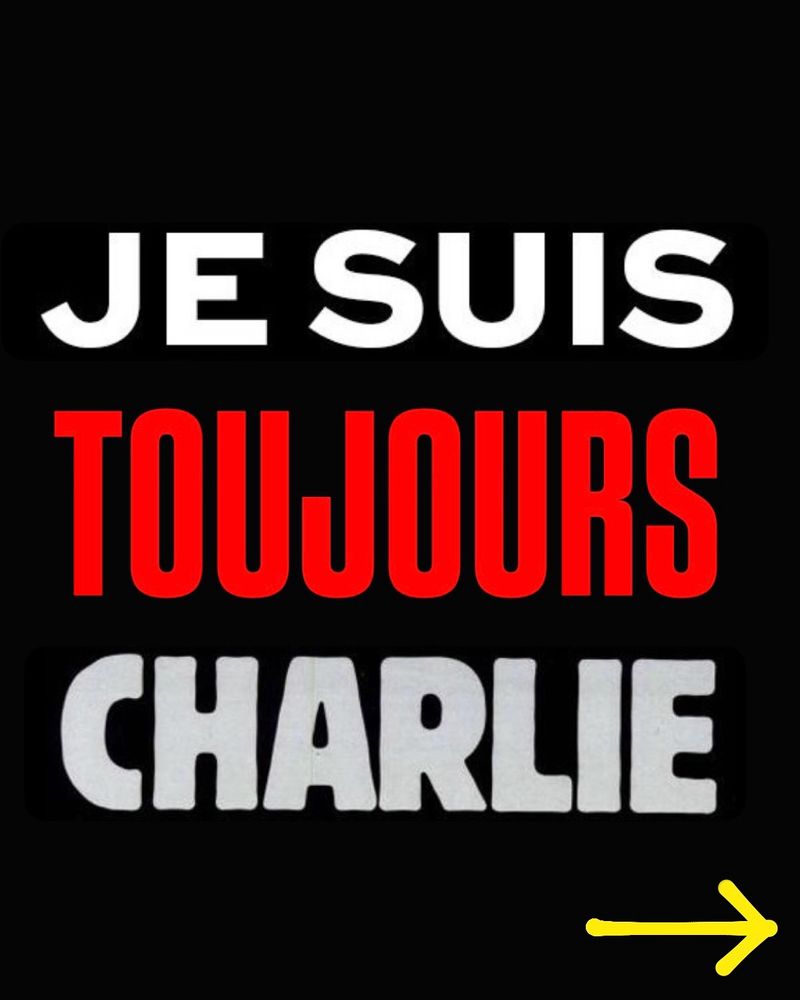 Je suis toujours Charlie 