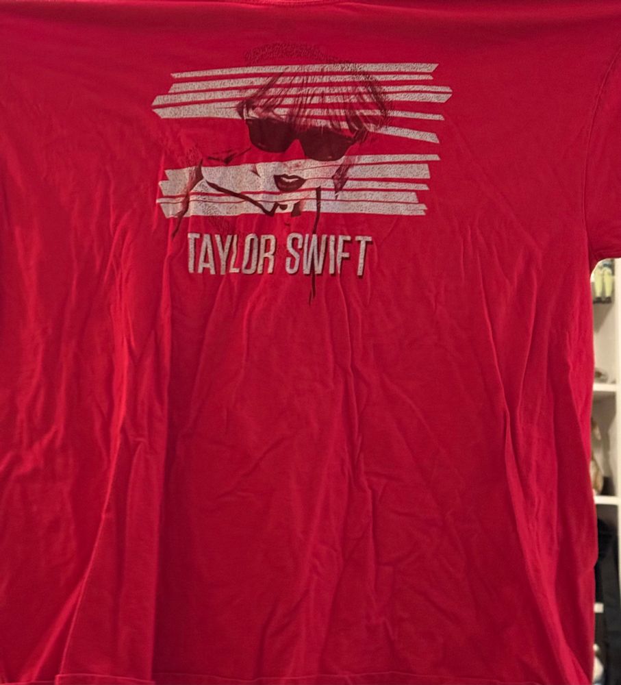 A red tour tshirt from the original red tour 