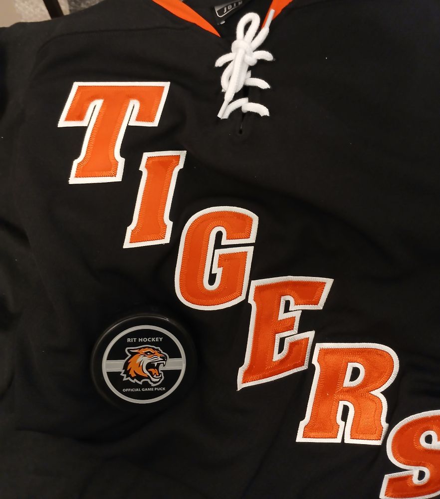 RIT Jersey and Puck