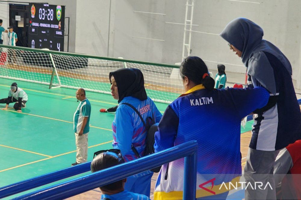 Relawan goalball sabar dampingi atlet