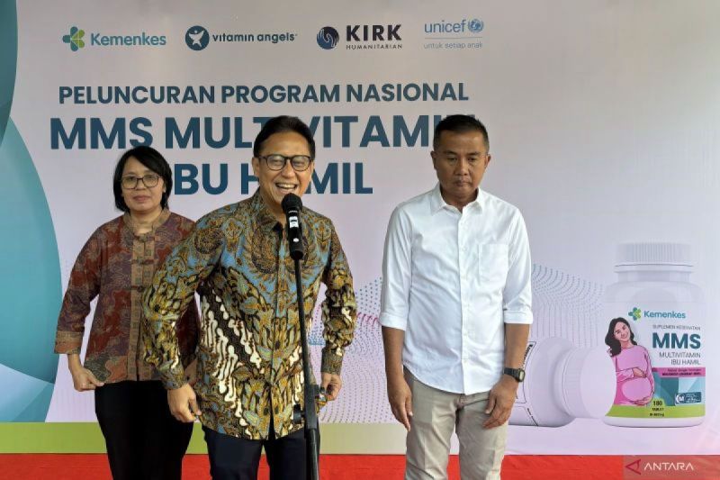 Menkes luncurkan tablet MMS untuk penuhi gizi ibu hamil di Bandung