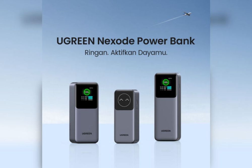 Isi Daya Lebih Cepat, Melangkah Lebih Jauh! UGREEN Menghadirkan Power Bank Nexode di Indonesia!