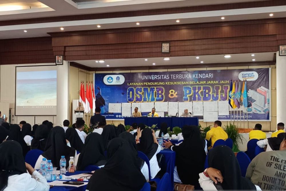 361 mahasiswa Universitas Terbuka Kendari ikuti OSMB dan PKBJJ