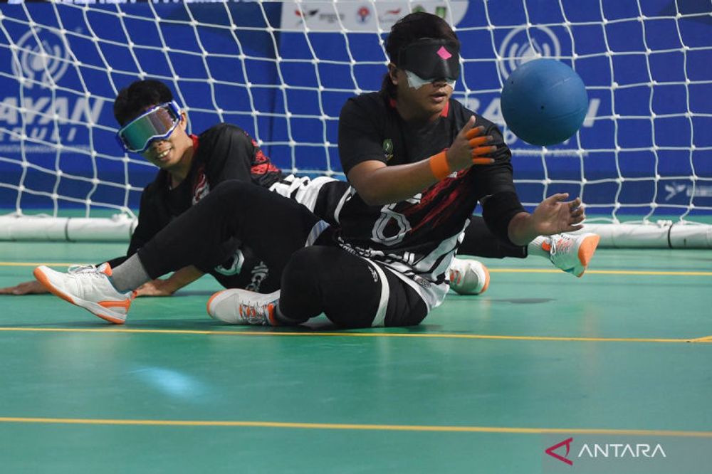 Peparnas 2024: Tim goalball putra Jateng kalahkan Jabar