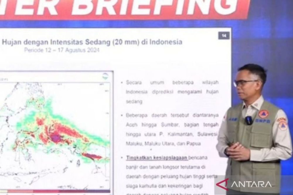 BMKG prakirakan Jaktim dan Jaksel hujan ringan pada sore-malam hari