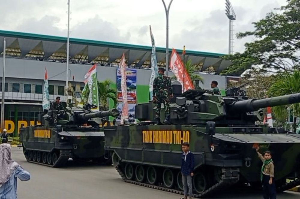 Ragam alat tempur TNI dipamerkan di Samarinda - ANTARA News