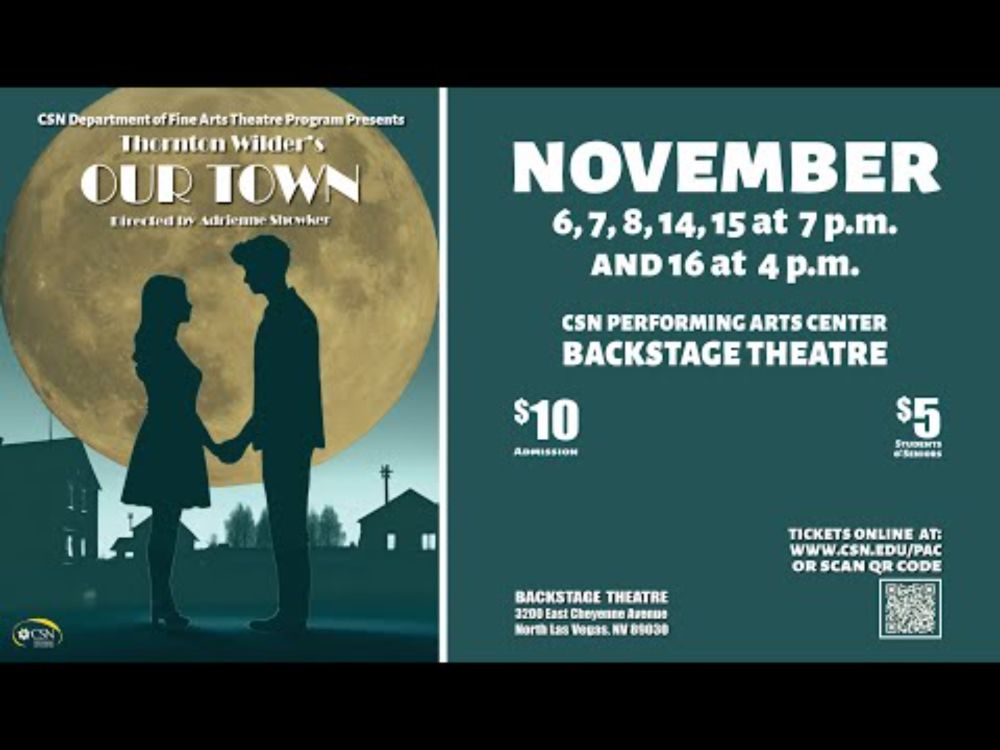 CSN Theatre Program presents Thornton Wilder's Our Town