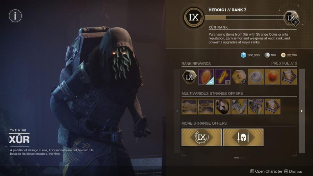 Destiny 2’s Xur Has The Best Thing He’s Sold In Ages, But It Will Cost You