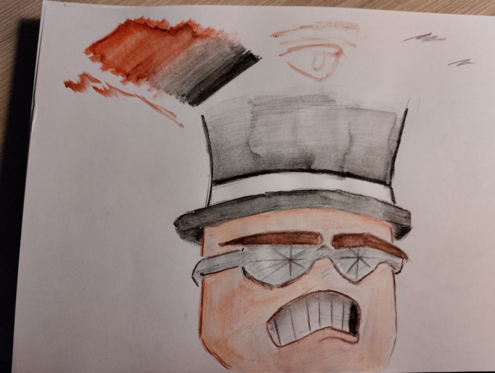 Oh, I remember how I tried to use watercolor pencils for painting something